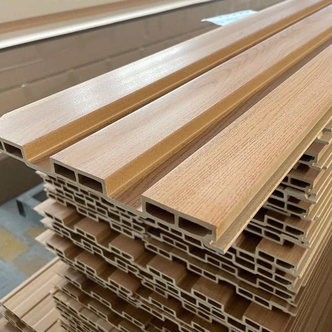 Household PVC Solid Wall Board Interior Wood Wall Sheet Bamboo Fiber Interior WPC Wall Panels